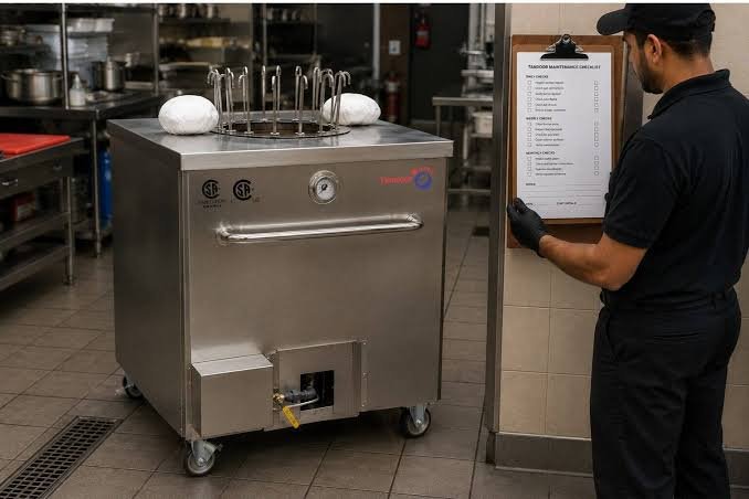 Commercial tandoor burner and body repair